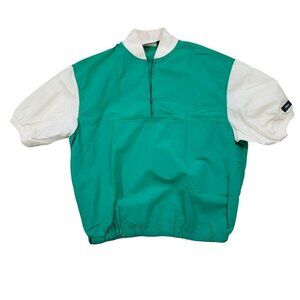 Vintage Polo Ralph Lauren Volleyball Jacket Size M 80's 90's 1/4 Zip Pullover
